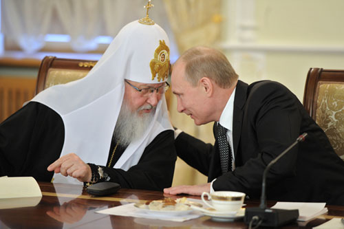 Революция.RU :: Гундяев ("Патриарх Кирилл") и Путин